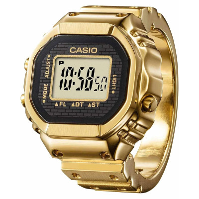 Casio CRW-001G-9ER Ψηφιακό Ρολόι Δαχτυλίδι Ανοξείδωτο Ατσάλι Χρυσό